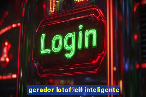 gerador lotof谩cil inteligente